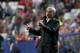 Manchester United coach Jose Mourinho gives instructions to his players during a Champions League group A soccer match between Manchester United and Benfica at Benfica's Luz stadium in Lisbon, Wednesday, Oct. 18, 2017. (AP Photo/Armando Franca)