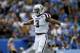 Texas A&M wide receiver Christian Kirk Texas is seen against UCLA during an NCAA college football game, Sunday, Sept. 3, 2017, in Pasadena, Calif. UCLA won 45-44. (AP Photo/Danny Moloshok)