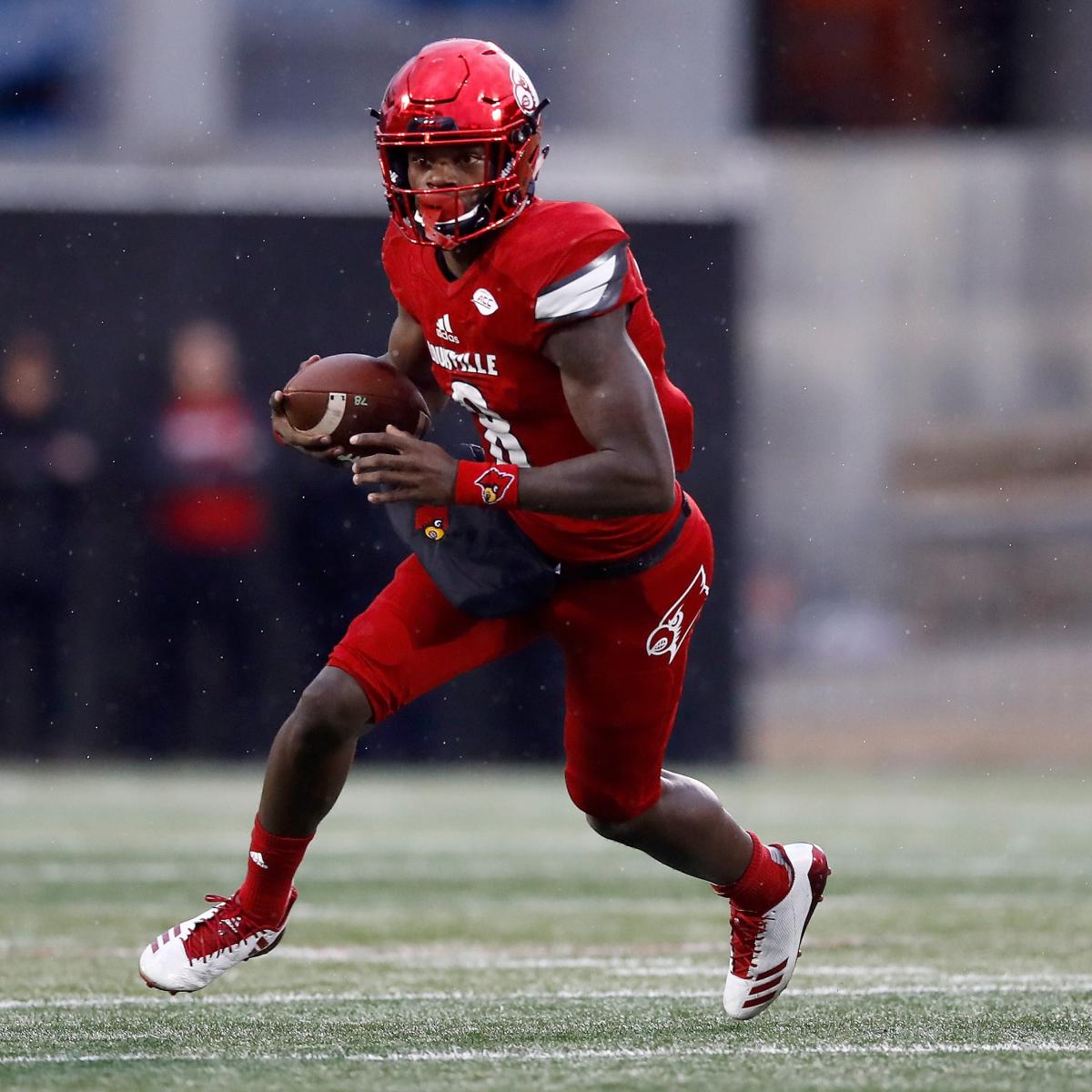 Lamar Jackson Declares for 2018 NFL Draft After 3 Years at Louisville | Bleacher ...