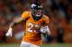 DENVER, CO - NOVEMBER 19: Devontae Booker #23 of the Denver Broncos carries the ball against the Cincinnati Bengals at Sports Authority Field at Mile High on November 19, 2017 in Denver, Colorado. (Photo by Matthew Stockman/Getty Images)