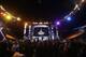 People gather ringside as they listen to professional wrestler Ryan Reeves, known as Ryback, at the Wrestlemania Axxess event Saturday, April 6, 2013, in East Rutherford, N.J., ahead of Sunday's WWE Wrestlemania 29 at MetLife stadium. (AP Photo/Mel Evans)
