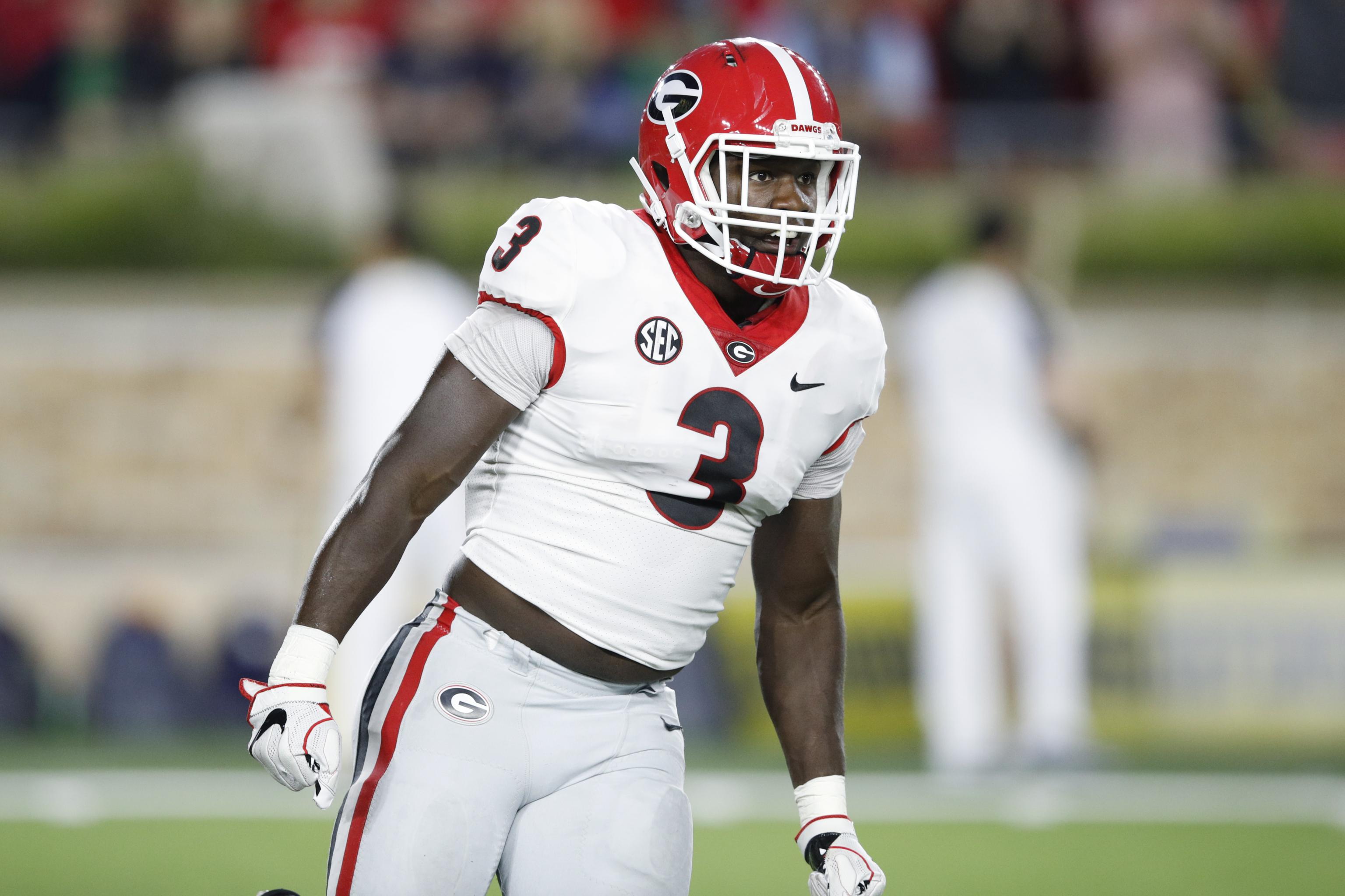 NFL Combine 2018 measurements: Roquan Smith bulked up - Silver And Black  Pride