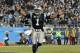 FILE - In this Nov. 13, 2017, file photo, Carolina Panthers' Cam Newton (1) fires up the fans after a Panthers touchdown against the Miami Dolphins in the second half of an NFL football game in Charlotte, N.C. The Panthers enter the bye weekend having won three straight, leaving them at 7-3 and a half-game behind the New Orleans Saints in the NFC South. (AP Photo/Mike McCarn, File)