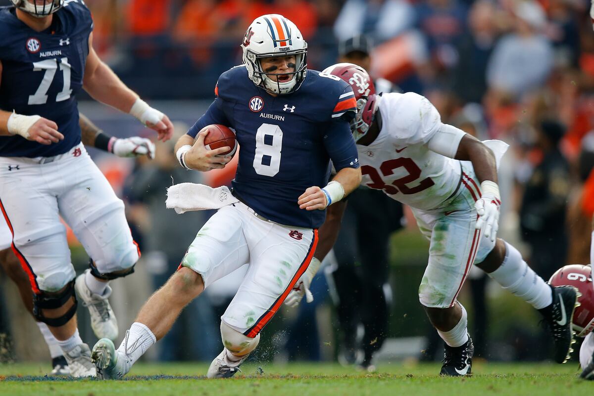 Auburn Upsets No. 1 Alabama in Iron Bowl, Clinches Spot in ...