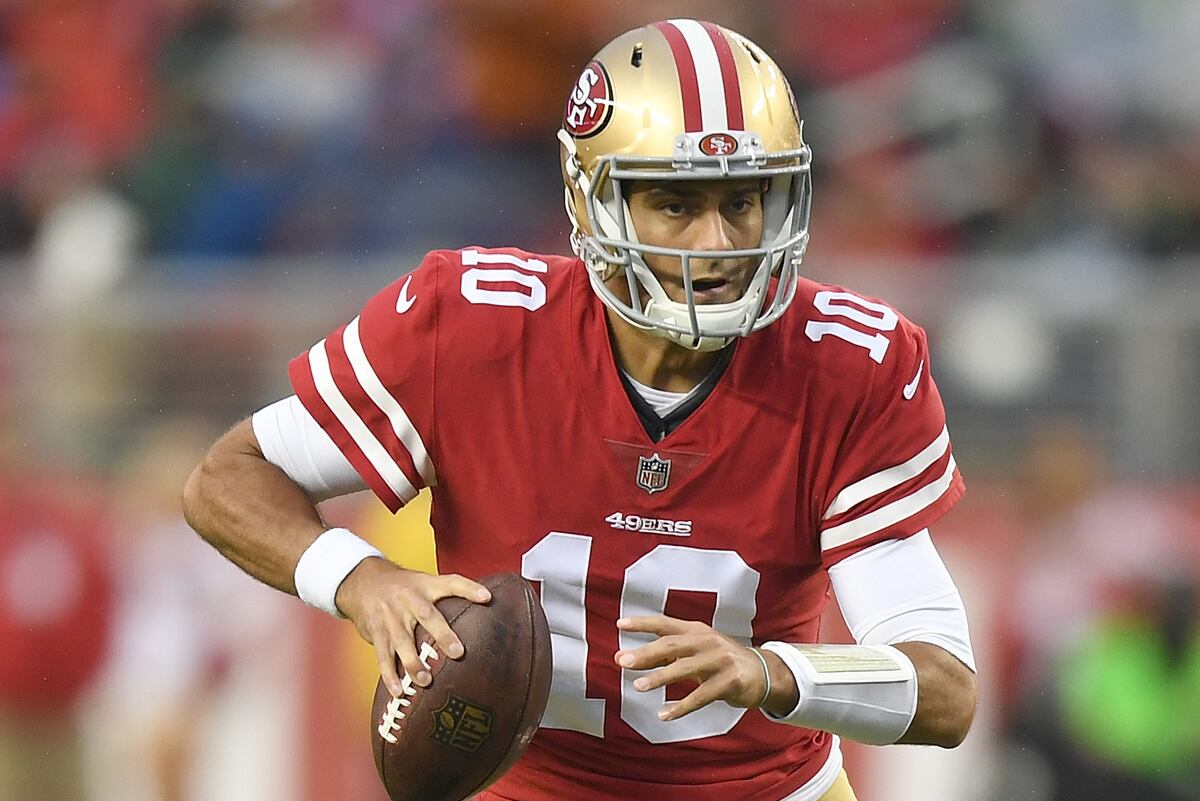 With Late TD, Jimmy Garoppolo Shows He Can't Sit for Long Bleacher
