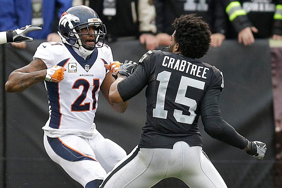 Michael Crabtree Aqib Talib Suspended 2 Games For Broncos Vs Raiders Fight Bleacher Report Latest News Videos And Highlights