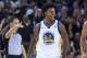 OAKLAND, CA - NOVEMBER 11: Nick Young #6 of the Golden State Warriors reacts after making a three-point shot against the Philadelphia 76ers during an NBA basketball game at ORACLE Arena on November 11, 2017 in Oakland, California. NOTE TO USER: User expressly acknowledges and agrees that, by downloading and or using this photograph, User is consenting to the terms and conditions of the Getty Images License Agreement. (Photo by Thearon W. Henderson/Getty Images)