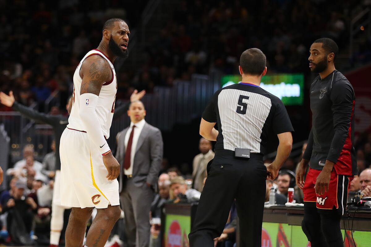 Referee Kane Fitzgerald Says LeBron James Threw Air Punch, Used