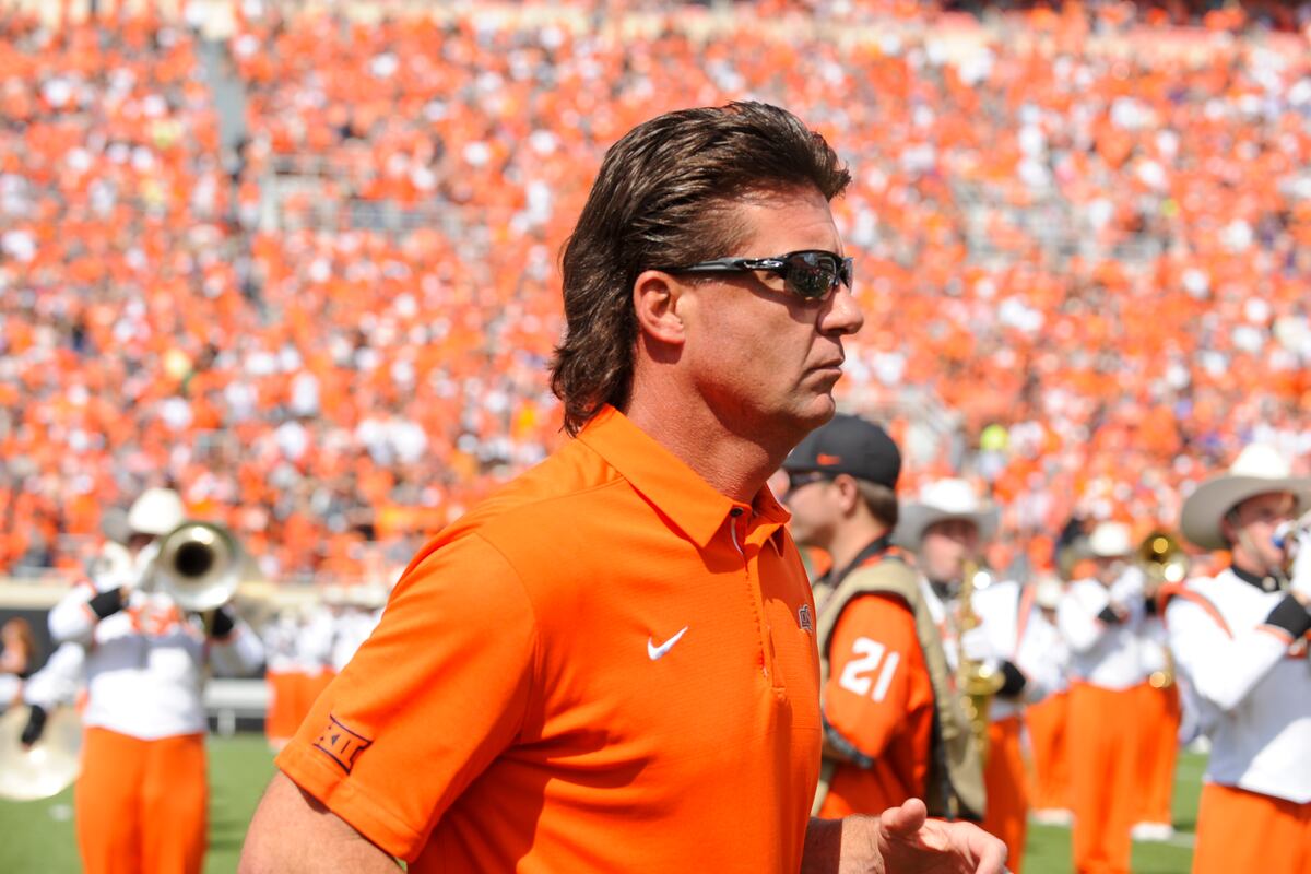 Mike Gundy On Epic I M 40 Speech His Mullet And Being Ok State For Life Bleacher Report Latest News Videos And Highlights