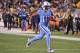 Tennessee Titans wide receiver Rishard Matthews (18) runs to the end zone to score on a pass play in an NFL football game against the Pittsburgh Steelers in Pittsburgh, Thursday, Nov. 16, 2017, in Pittsburgh. (AP Photo/Don Wright)
