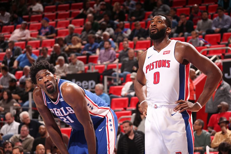 Andre Drummond Says Joel Embiid Can Talk When He Plays Whole