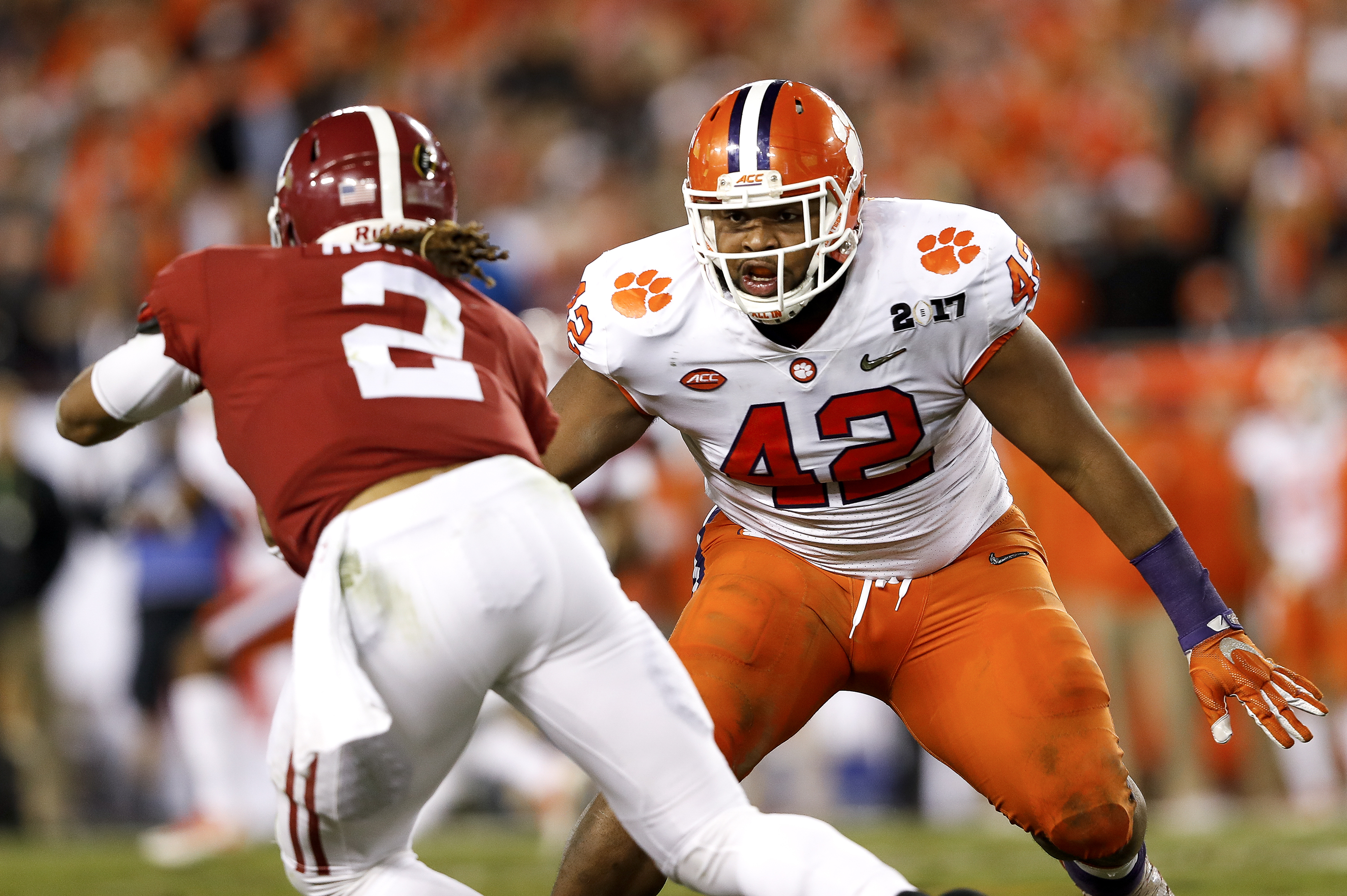 Why Christian Wilkins wears No. 42 - ESPN Video