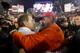 TAMPA, FL - JANUARY 09: Head coach Nick Saban of the Alabama Crimson Tide talks with head coach Dabo Swinney of the Clemson Tigers after the Tigers defeated the Crimson Tide 35-31 in the 2017 College Football Playoff National Championship Game at Raymond James Stadium on January 9, 2017 in Tampa, Florida. (Photo by Streeter Lecka/Getty Images)