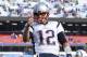 New England Patriots quarterback Tom Brady (12) gestures prior to an NFL football game against the Buffalo Bills, Sunday, Dec. 3, 2017, in Orchard Park, N.Y. (AP Photo/Rich Barnes)