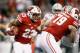 INDIANAPOLIS, IN - DECEMBER 02: Running back Jonathan Taylor #23 of the Wisconsin Badgers runs the ball against the Ohio State Buckeyes during the Big Ten Championship game at Lucas Oil Stadium on December 2, 2017 in Indianapolis, Indiana. (Photo by Andy Lyons/Getty Images)