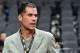 LAS VEGAS, NV - OCTOBER 08: Los Angeles Lakers general manager Rob Pelinka looks on before the team's preseason game against the Sacramento Kings at T-Mobile Arena on October 8, 2017 in Las Vegas, Nevada. Los Angeles won 75-69. NOTE TO USER: User expressly acknowledges and agrees that, by downloading and or using this photograph, User is consenting to the terms and conditions of the Getty Images License Agreement. (Photo by Ethan Miller/Getty Images)