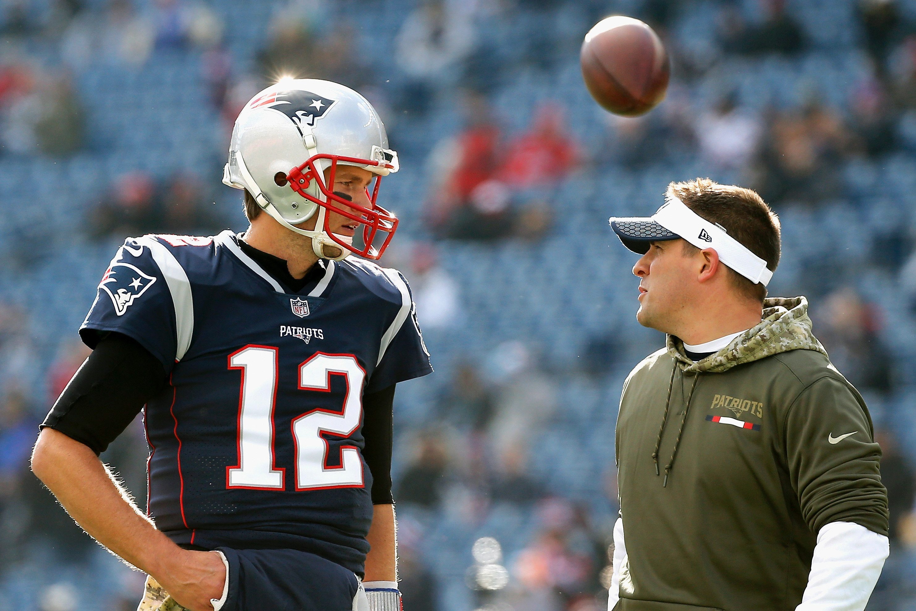 Tom Brady, Josh McDaniels in shouting match on Patriots sideline