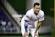 Miami Marlins' Giancarlo Stanton stands on the field during a baseball game against the San Francisco Giants, Monday, Aug. 14, 2017, in Miami. (AP Photo/Lynne Sladky)