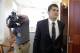 FILE - In this Oct. 14, 2016, file photo, Osa Masina, a suspended University of Southern California football player charged with rape in Utah, leaves the courtroom in Salt Lake City. Masina accused of sexual assault in Utah pleaded guilty Thursday, Oct. 12, 2017, to misdemeanor charges in a deal with prosecutors. The agreement carries no possible state prison time for 20-year-old Osa Masina, but he could be sentenced to three years in county jail and probation. (AP Photo/Rick Bowmer, File)