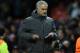 Manchester United's Portuguese manager Jose Mourinho leaves after the UEFA Champions League Group A football match between Manchester United and CSKA Moscow at Old Trafford in Manchester, north west England on December 5, 2017.
Manchester United won the game 2-1. / AFP PHOTO / Oli SCARFF (Photo credit should read OLI SCARFF/AFP/Getty Images)