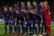 BARCELONA, SPAIN - DECEMBER 05: FC Barcelona line up prior to the during the UEFA Champions League group D match between FC Barcelona and Sporting CP at Camp Nou on December 5, 2017 in Barcelona, Spain. (Photo by Manuel Queimadelos Alonso/Getty Images)