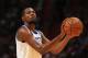 MIAMI, FL - DECEMBER 03: Kevin Durant #35 of the Golden State Warriors shoots a free throw during a game agaisnt the Miami Heat at American Airlines Arena on December 3, 2017 in Miami, Florida. NOTE TO USER: User expressly acknowledges and agrees that, by downloading and or using this photograph, User is consenting to the terms and conditions of the Getty Images License Agreement. (Photo by Christopher Trotman/Getty Images)