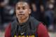 CLEVELAND, OH - NOVEMBER 24: Isaiah Thomas #3 of the Cleveland Cavaliers warms up before the game against the Charlotte Hornets on November 24, 2017 at Quicken Loans Arena in Cleveland, Ohio. NOTE TO USER: User expressly acknowledges and agrees that, by downloading and/or using this Photograph, user is consenting to the terms and conditions of the Getty Images License Agreement. Mandatory Copyright Notice: Copyright 2017 NBAE (Photo by David Liam Kyle/NBAE via Getty Images)