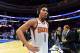 PHILADELPHIA, PA - DECEMBER 4: Devin Booker #1 of the Phoenix Suns talks with media after the gameagainst the Philadelphia 76ers on December 4, 2017 at Wells Fargo Center in Philadelphia, Pennsylvania. NOTE TO USER: User expressly acknowledges and agrees that, by downloading and or using this photograph, User is consenting to the terms and conditions of the Getty Images License Agreement. Mandatory Copyright Notice: Copyright 2017 NBAE (Photo by Jesse D. Garrabrant/NBAE via Getty Images)