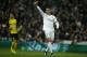 Real Madrid's Cristiano Ronaldo celebrates after he scored his side's second goal during the Champions League Group H soccer match between Real Madrid and Borussia Dortmund at the Santiago Bernabeu stadium in Madrid, Spain, Wednesday, Dec. 6, 2017. (AP Photo/Paul White)