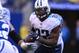 Tennessee Titans running back Derrick Henry (22) runs the ball against the Indianapolis Colts during an NFL football game, Sunday, Nov. 26, 2017, in Indianapolis. The Titans won the game 20-16. (Jeff Haynes/AP Images for Panini)