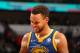 NEW ORLEANS, LA - DECEMBER 4: Stephen Curry #30 of the Golden State Warriors reacts during game against the New Orleans Pelicans on December 4, 2017 at Smoothie King Center in New Orleans, Louisiana. NOTE TO USER: User expressly acknowledges and agrees that, by downloading and or using this Photograph, user is consenting to the terms and conditions of the Getty Images License Agreement. Mandatory Copyright Notice: Copyright 2017 NBAE (Photo by Layne Murdoch/NBAE via Getty Images)