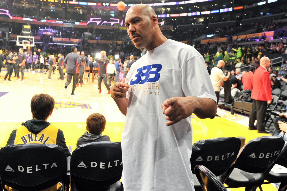 LaVar Ball Posts GIF Posterizing Donald Trump, Tells President #