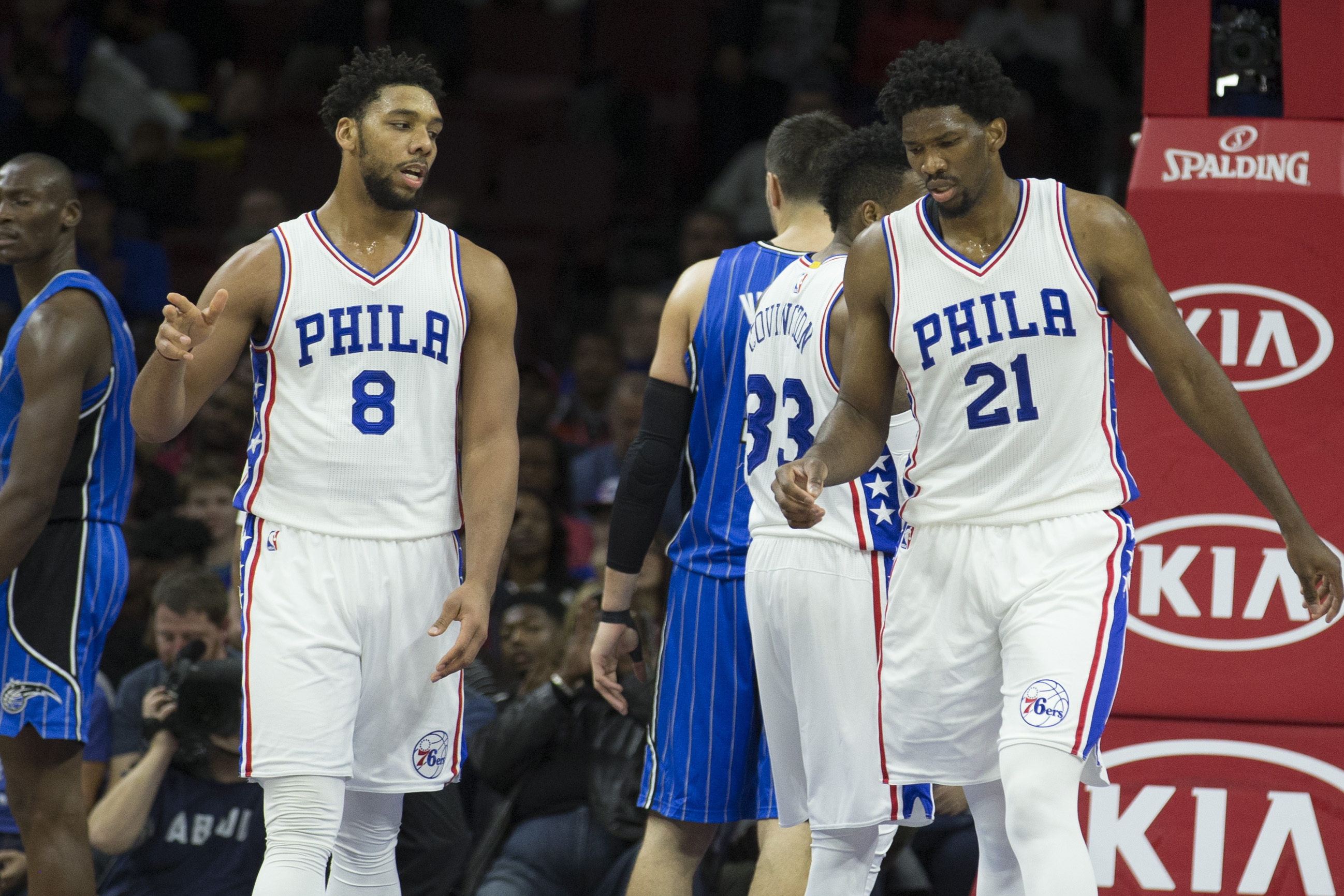 Joel Embiid To Jahlil Okafor I Love You And Will Kick Your Ass