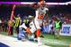 DETROIT, MI - NOVEMBER 12: Kenny Britt #18 of the Cleveland Browns scores a touchdown against Glover Quin #27 of the Detroit Lions during the first quarter at Ford Field on November 12, 2017 in Detroit, Michigan. (Photo by Gregory Shamus/Getty Images)