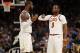CLEVELAND, OH - NOVEMBER 28: LeBron James #23 of the Cleveland Cavaliers talks with Dwyane Wade #9 while playing the Miami Heat at Quicken Loans Arena on November 28, 2017 in Cleveland, Ohio. Cleveland won the game 108-97. NOTE TO USER: User expressly acknowledges and agrees that, by downloading and or using this photograph, User is consenting to the terms and conditions of the Getty Images License Agreement. (Photo by Gregory Shamus/Getty Images)