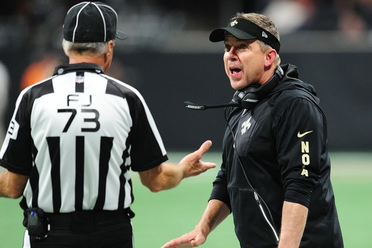 Sean Payton's Behavior Toward Referees vs. Falcons Under NFL Review