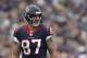 Houston Texans' C.J. Fiedorowicz stands on the field during an NFL football game against the Los Angeles Rams Sunday, Nov. 12, 2017, in Los Angeles. (AP Photo/Jae C. Hong)