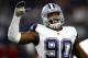 ARLINGTON, TX - NOVEMBER 30: DeMarcus Lawrence #90 of the Dallas Cowboys reacts after a 38-14 win over the Washington Redskins at AT&T Stadium on November 30, 2017 in Arlington, Texas. (Photo by Wesley Hitt/Getty Images)
