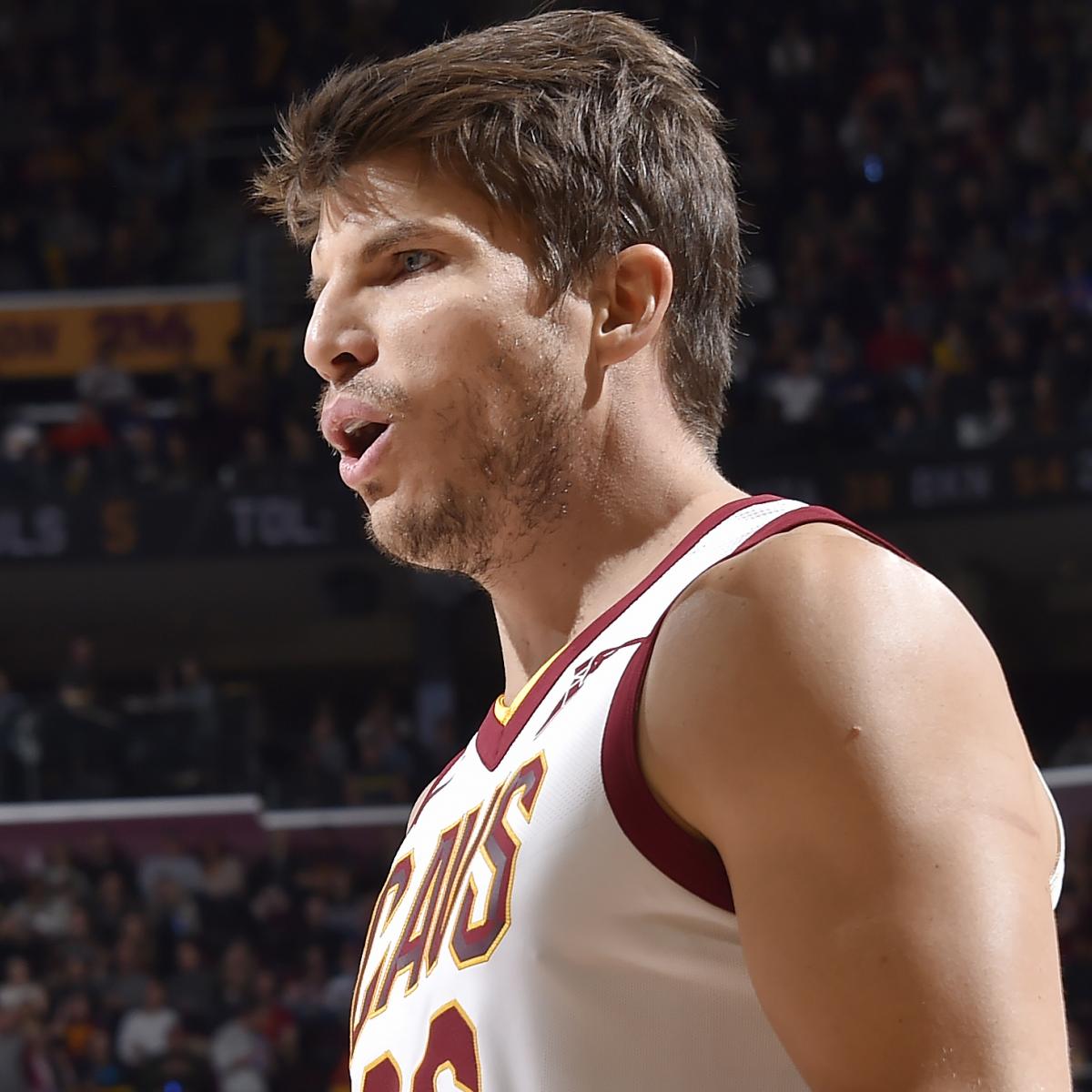 Kyle Korver out for Cavs, now down 5 rotational players