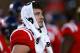 OXFORD, MS - OCTOBER 21: Shea Patterson #20 of the Mississippi Rebels reacts during a game against the LSU Tigers at Vaught-Hemingway Stadium on October 21, 2017 in Oxford, Mississippi. (Photo by Jonathan Bachman/Getty Images)