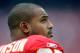 KANSAS CITY, MO - OCTOBER 25: Running back Larry Johnson #27 of the Kansas City Chiefs watches the scoreboard during the game against the San Diego Chargers on October 25, 2009 at Arrowhead Stadium in Kansas City, Missouri. (Photo by Jamie Squire/Getty Images)