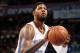 OKLAHOMA CITY, OK - DECEMBER 11: Paul George #13 of the Oklahoma City Thunder shoots the ball during the game against the Charlotte Hornets on December 11, 2017 at Chesapeake Energy Arena in Oklahoma City, Oklahoma. NOTE TO USER: User expressly acknowledges and agrees that, by downloading and or using this photograph, User is consenting to the terms and conditions of the Getty Images License Agreement. Mandatory Copyright Notice: Copyright 2017 NBAE (Photo by Layne Murdoch/NBAE via Getty Images)