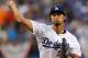 LOS ANGELES, CA - NOVEMBER 01: Yu Darvish #21 of the Los Angeles Dodgers throws a pitch during the first inning against the Houston Astros in game seven of the 2017 World Series at Dodger Stadium on November 1, 2017 in Los Angeles, California. (Photo by Tim Bradbury/Getty Images)