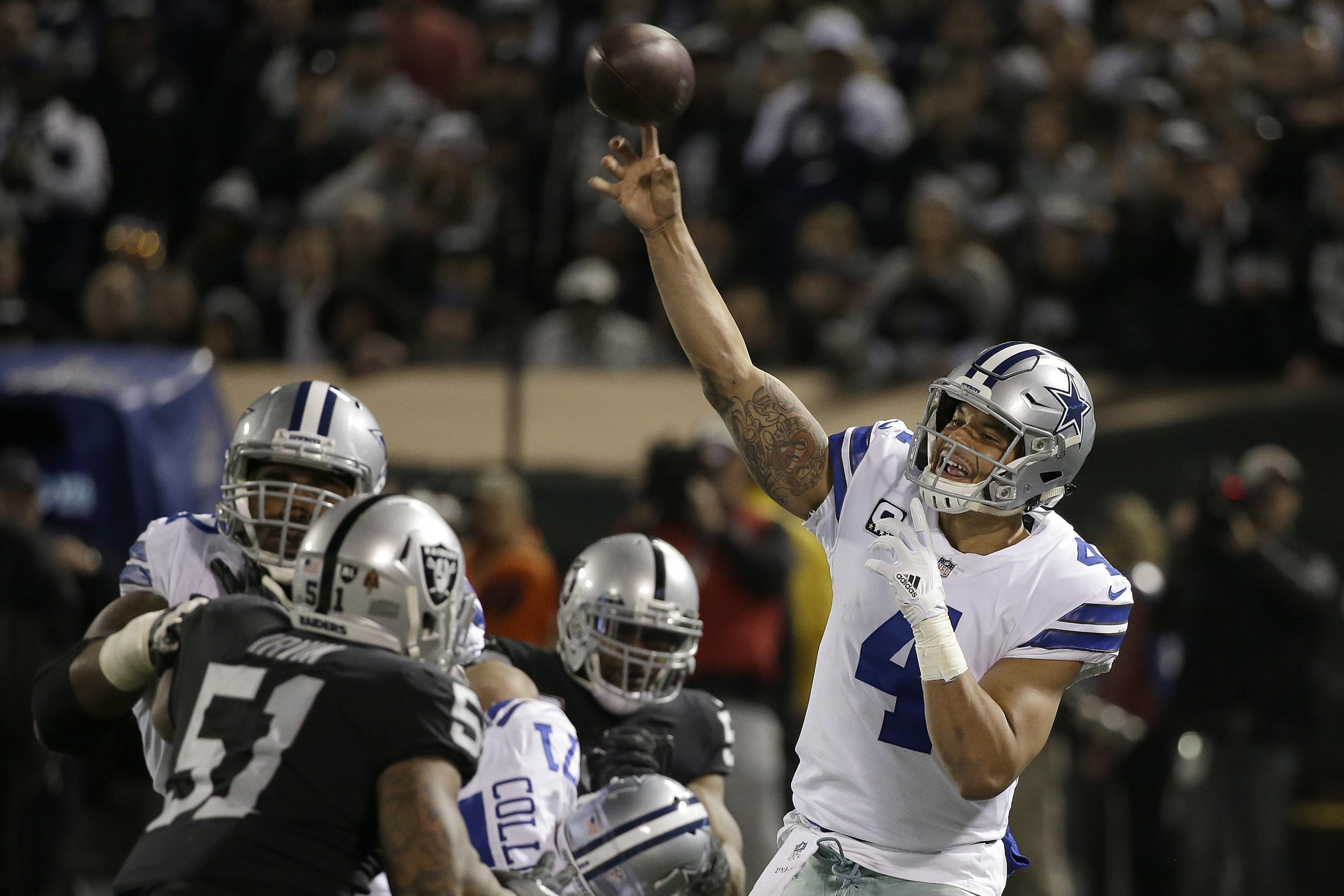 Cowboys vs. Raiders score: Derek Carr, Las Vegas upset Dallas in overtime  Thanksgiving thriller 