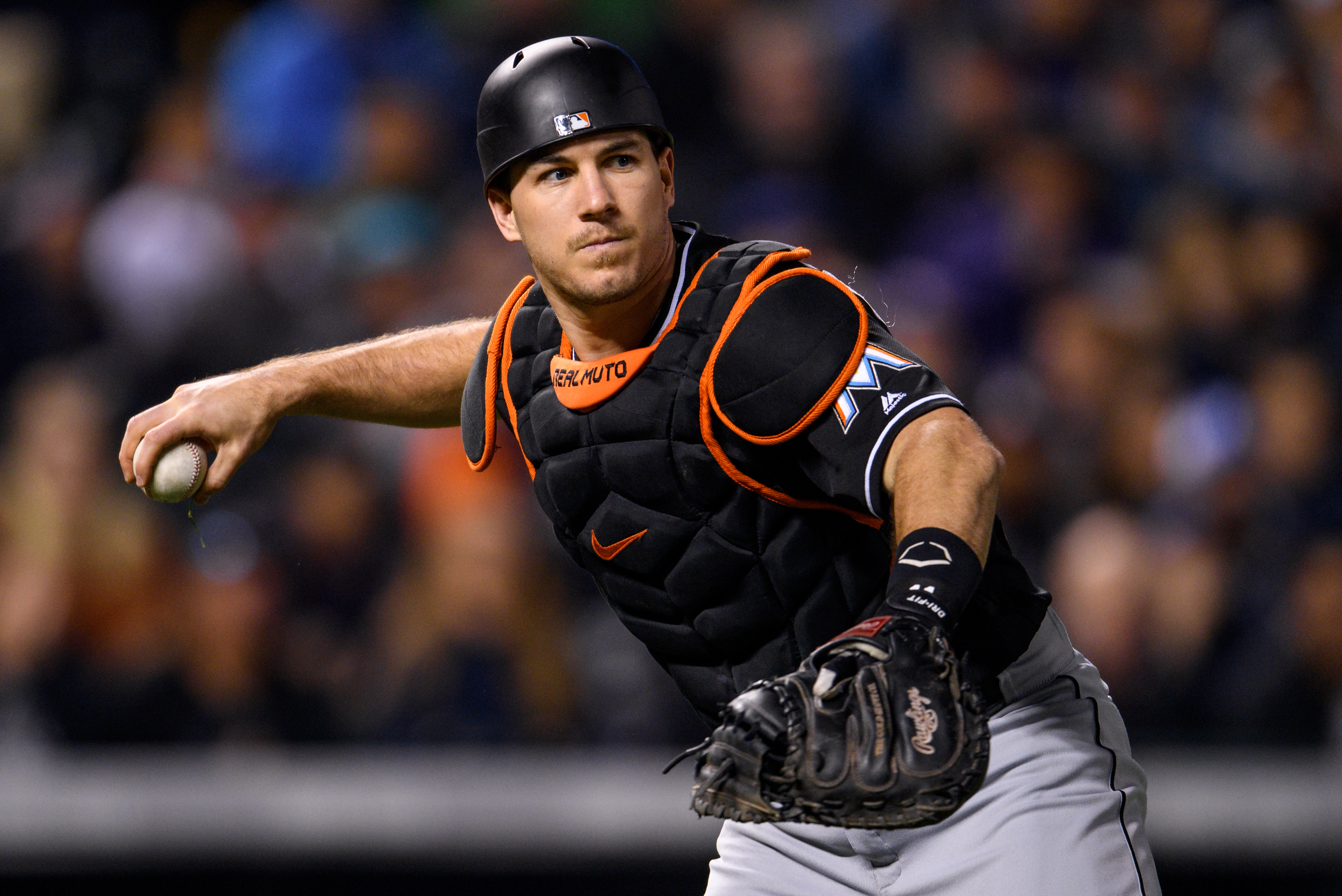 Source: Marlins catcher J.T. Realmuto requests trade