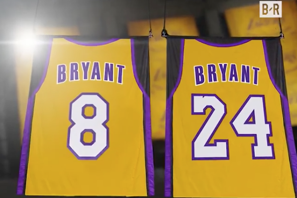 No. 8 Or No. 24? 'Mamba' Jersey Sports Both Kobe Bryant Numbers