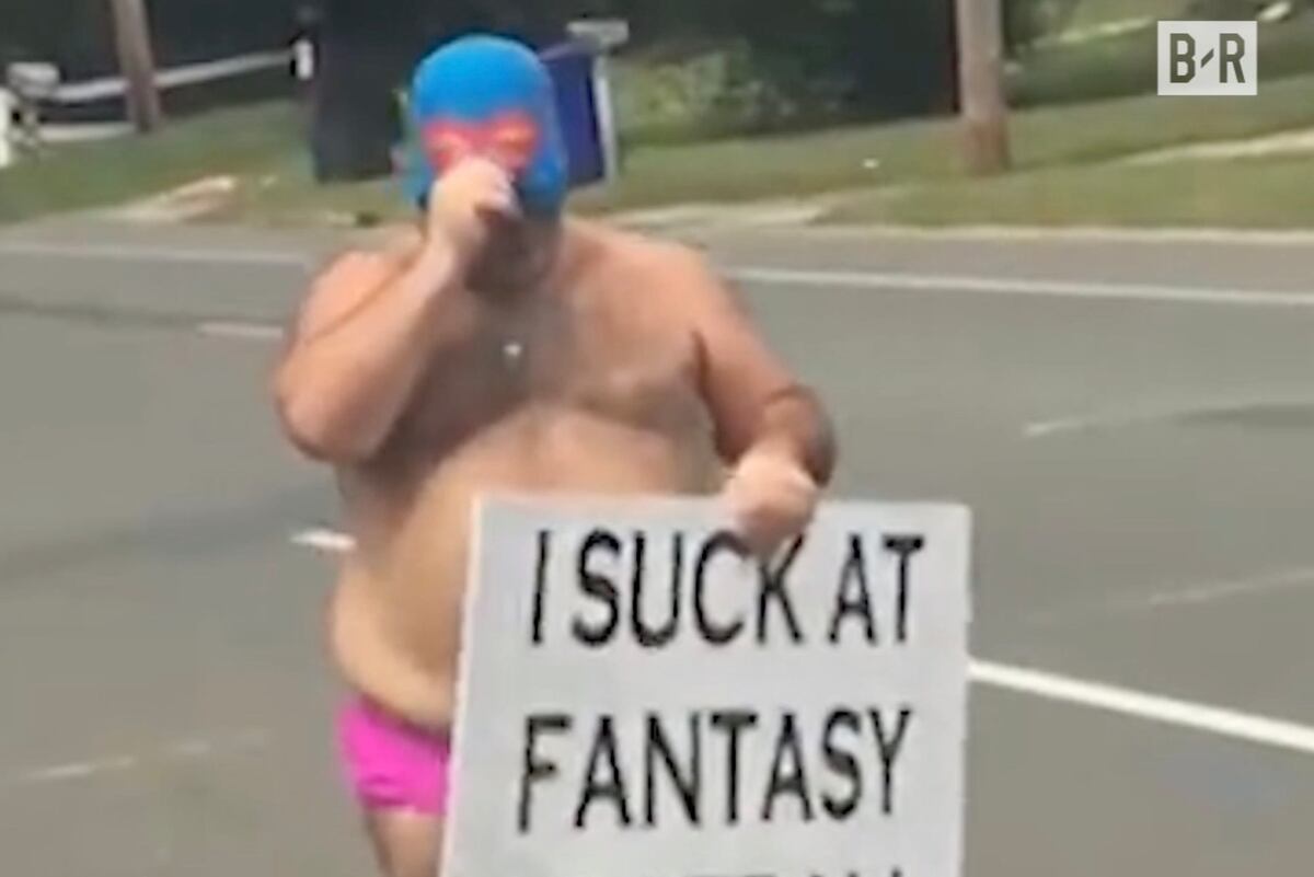 i suck at fantasy football dress