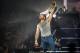 Dean Ambrose celebrates victory over the Wiz during the WWE show at Zenith Arena on may 09, 2017 in Lille, France. / AFP PHOTO / PHILIPPE HUGUEN (Photo credit should read PHILIPPE HUGUEN/AFP/Getty Images)