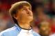 Utah Jazz's Andrei Kirilenko looks at the basket during practice before the start of their NBA basketball game with the Portland Trail Blazers Wednesday, Jan. 27, 2010, in Portland, Ore. (AP Photo/Rick Bowmer)