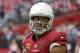 Arizona Cardinals wide receiver Larry Fitzgerald (11) during the second half of an NFL football game against the Tennessee Titans, Sunday, Dec.10, 2017, in Glendale, Ariz. (AP Photo/Rick Scuteri)